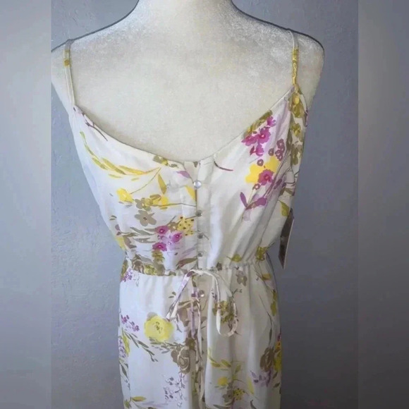Nanette Lepore Oh So Pretty Hi-Lo Midi Floral Dress Size 2 - Picture 4 of 8